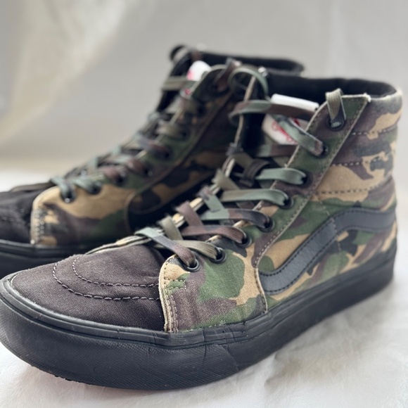 Vans Sk8-Hi Shoe Camo Custom built - Picture 1 of 9